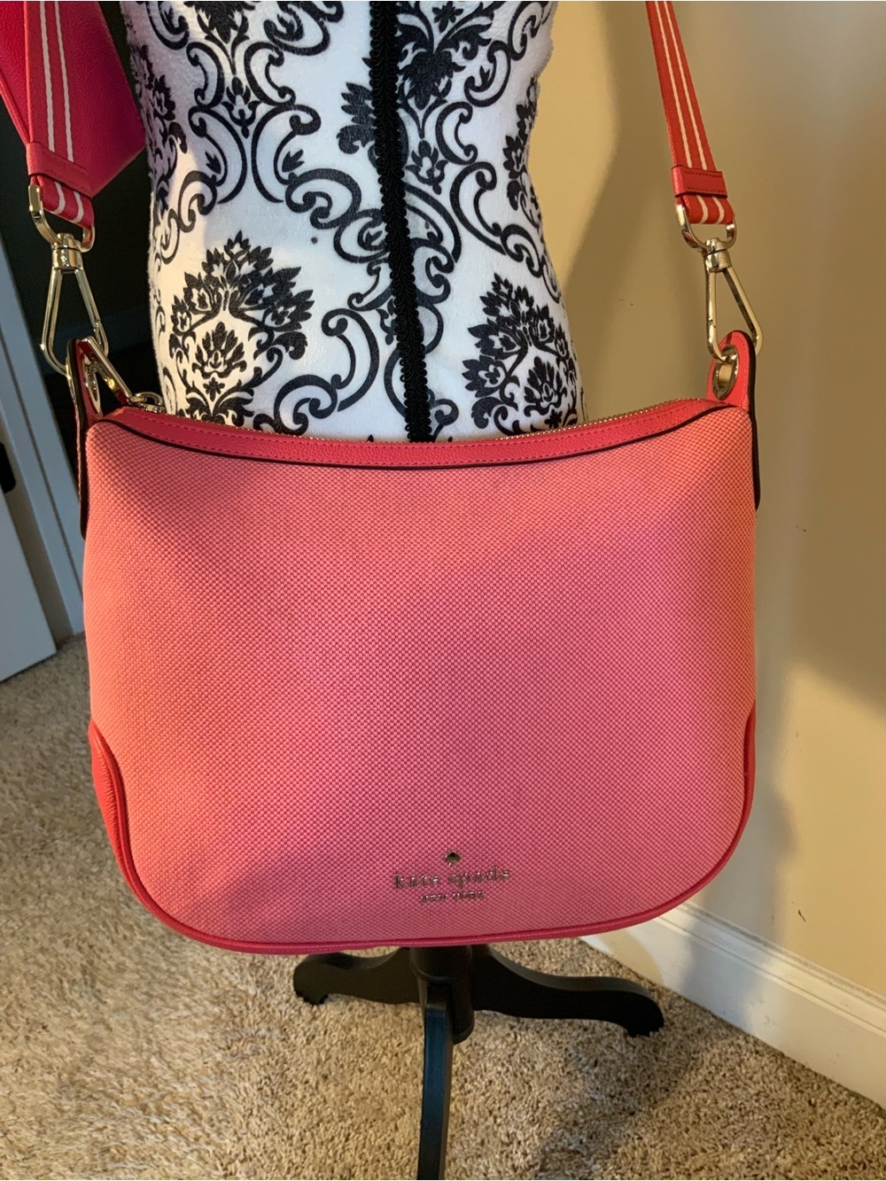 Kate Spade Rosie Crossbody Shoulder Bag Canvas and Leather - Picture 4 of 8